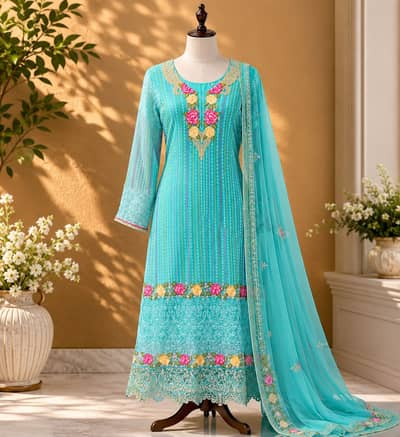 Luxury Embroidered 3-pc