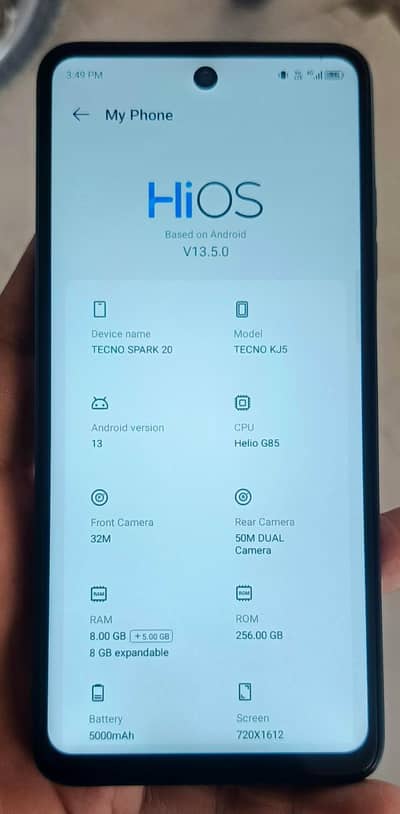 Tecno Spark 20