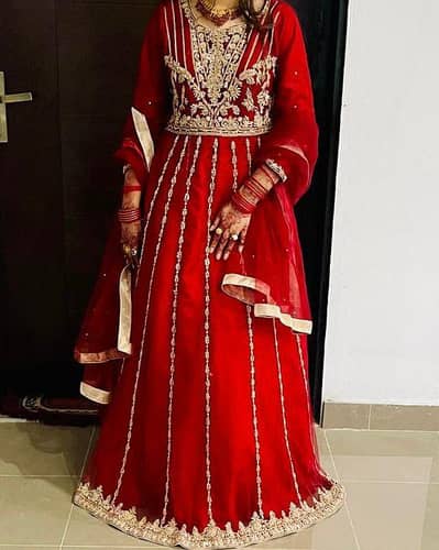 Red frock