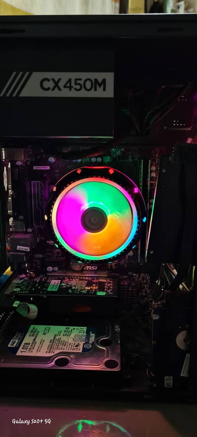 RYZEN 5 3600 MSI A320M 16GB RAM 128GB SSD 1TB HDD 450W PSU