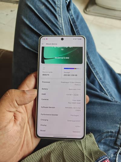 Realme gt 6 China 5G 12/256Gb Lush condition PTA approved Lush