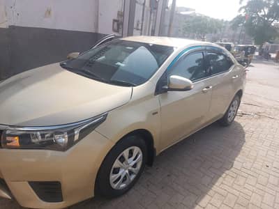Corolla GLi 2016 Manual | golden Colour | 136k km Driven