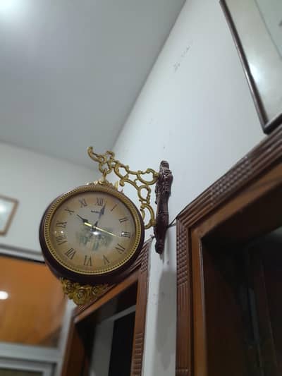 double sided hanging watch