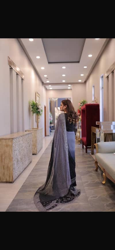Black saree | wedding formal