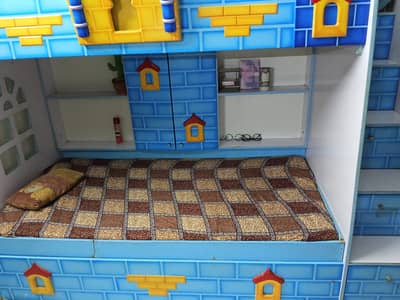 Kids Castle Bunk Bed with Storage – For Sale
