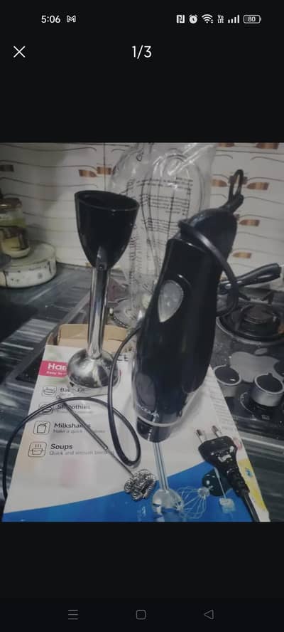 hand blender 3 in 1