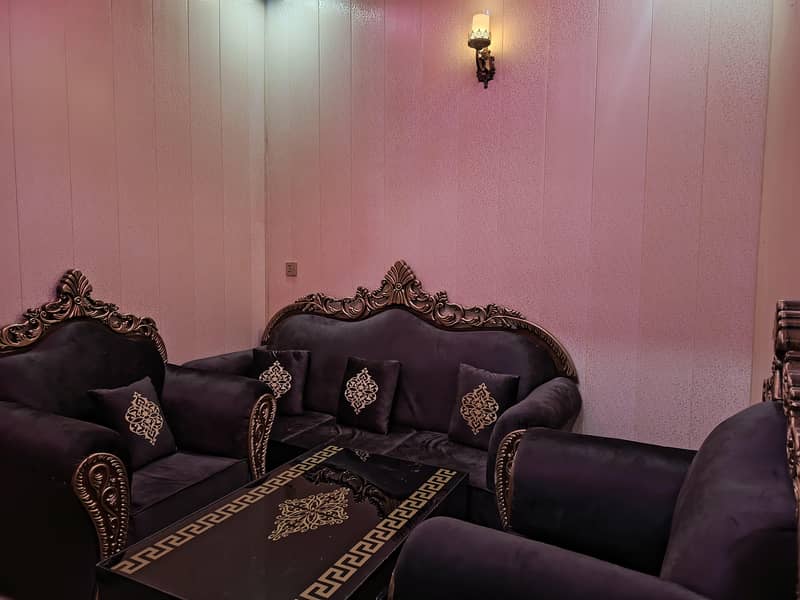 sofa set with table 0