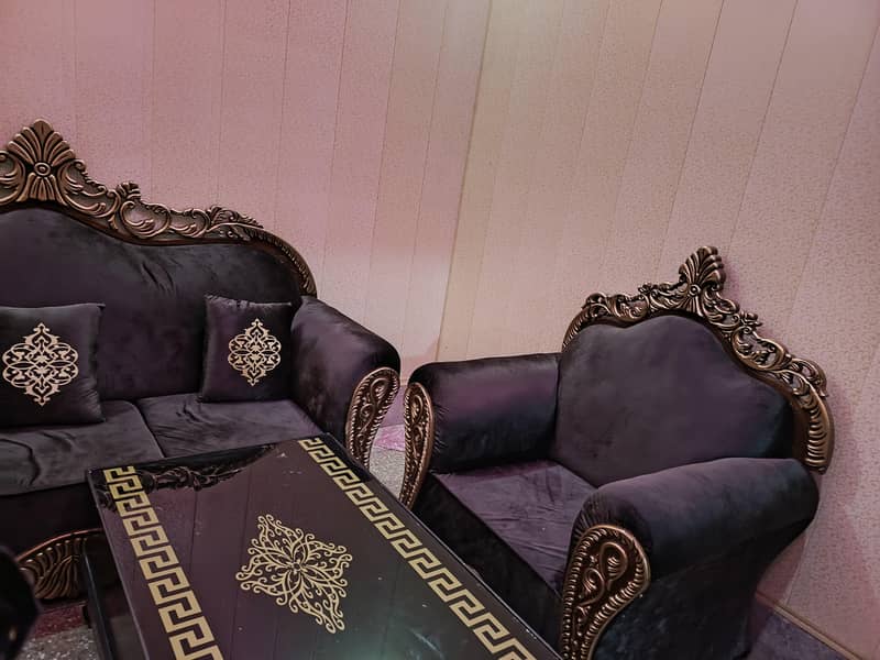 sofa set with table 2
