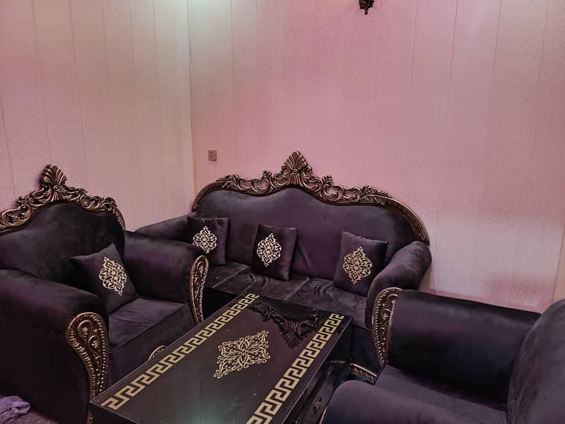 sofa set with table 3