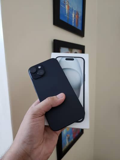 Iphone 15 Jv 128gb Black with Box