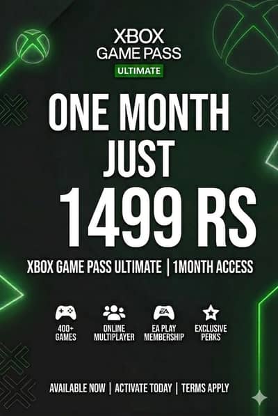 xbox gamepass ultimate 1 month