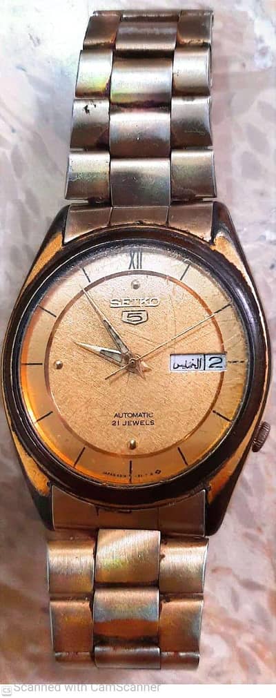 Seiko 5 automatic 21 jewel available