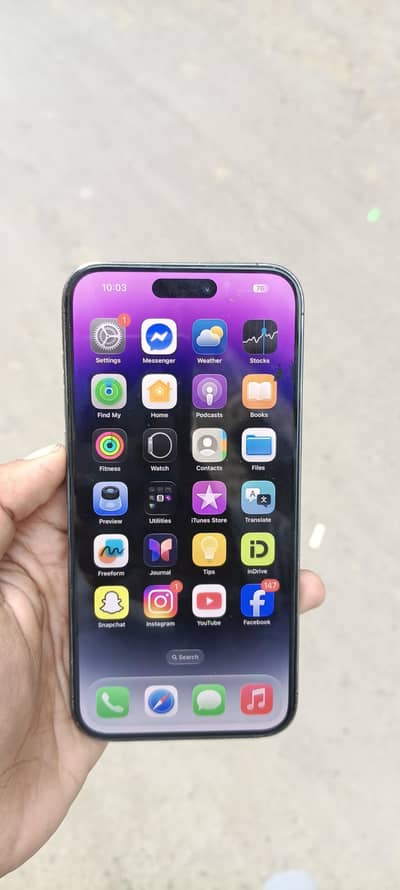 Apple iPhone 14 Pro Max Nan PTA water pack