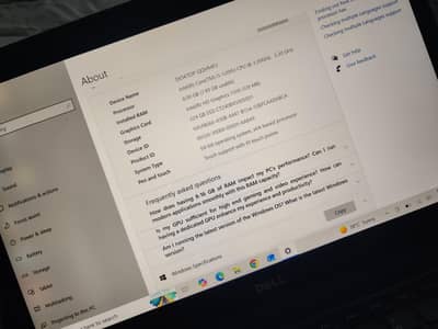 Dell laptop Latitude 7450e