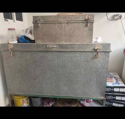 Iron Trunk/ Patti for Sale
