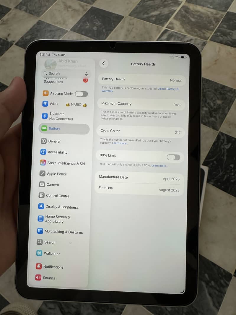 Ipad mini 7 ( A17 pro ) 2