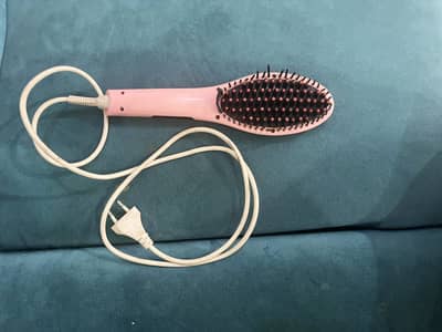 Electric Hair Straightening Brush – Portable Hair Styling Tool