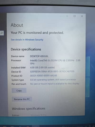 Lenovo core i5