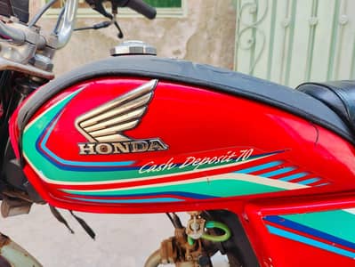 2017 HONDA 70 TOTAL GENIUNE