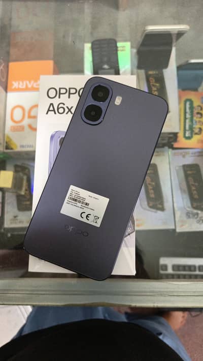 OPPO A6x 8+8gb ram 128gb memory complete box