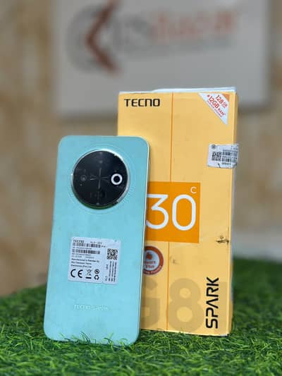 Tecno Spark 30c 6gb Ram 128gb Storage With Box.