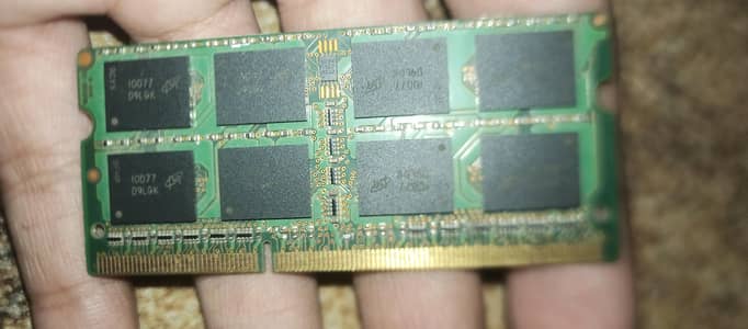 4gb DDR3 ram (100% fine) laptop