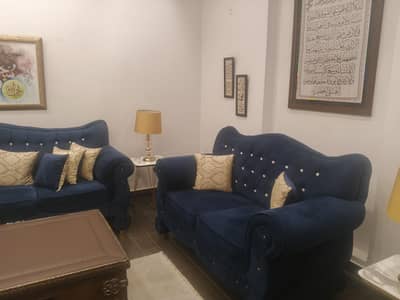 6 SEATER SOFA SET Navy Blue color