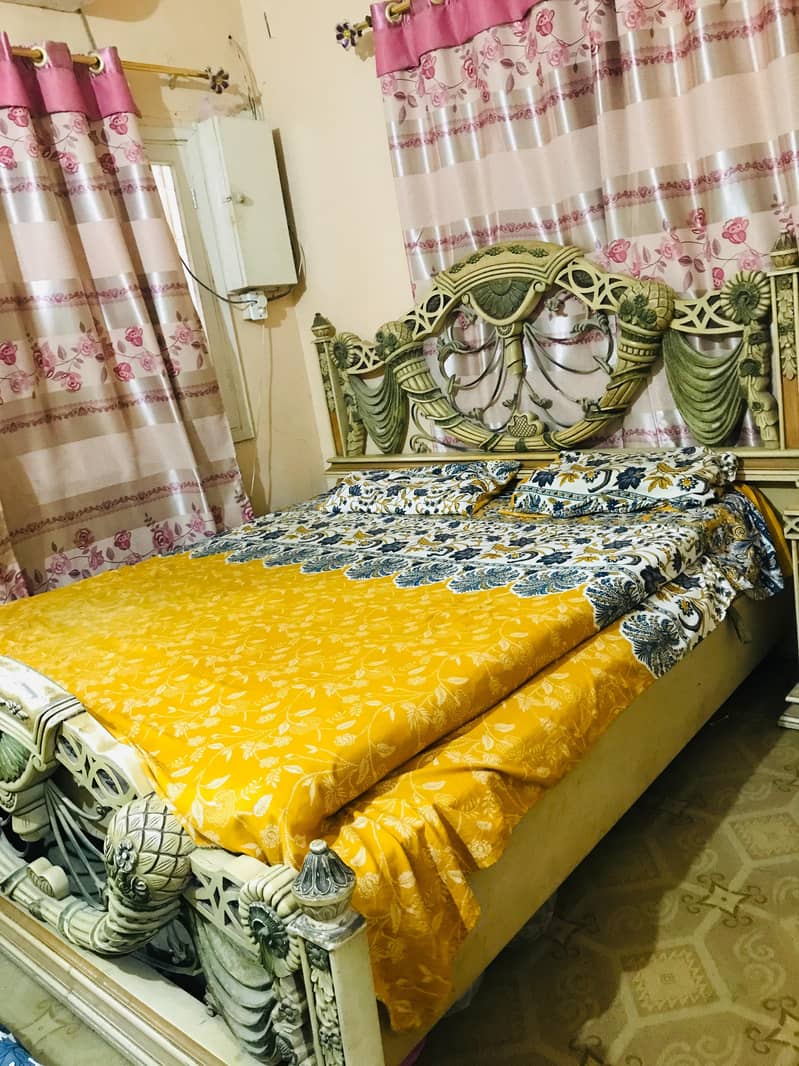 used bed set complete 1
