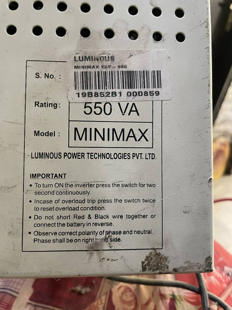 ups for working condition 1