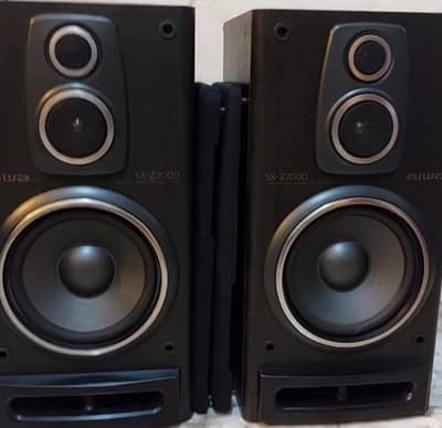 aiwa speakers SX Z7000 original halat main hai blkl ok