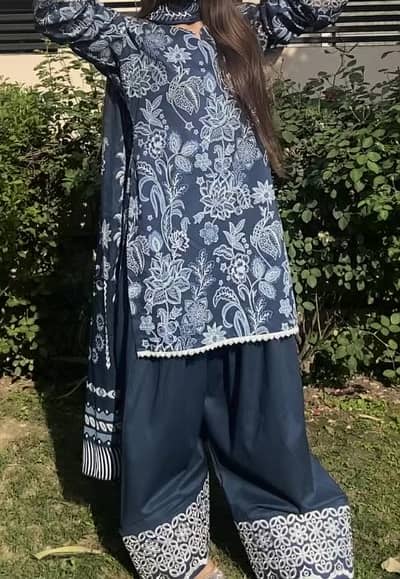 Khaadi stitched dress , one time wear