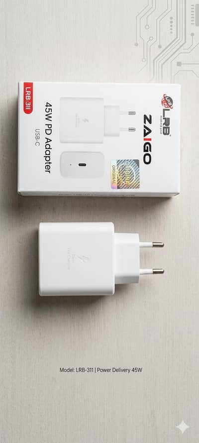 45w PD Adopter Super Fast Charging Sported