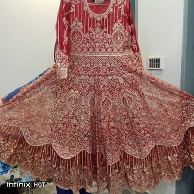 Bridal dress by Zara shahjahan