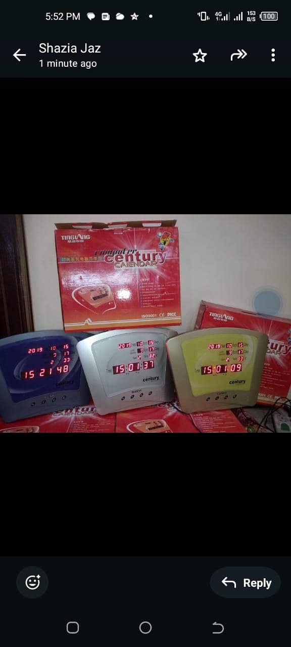 Digital clock 0