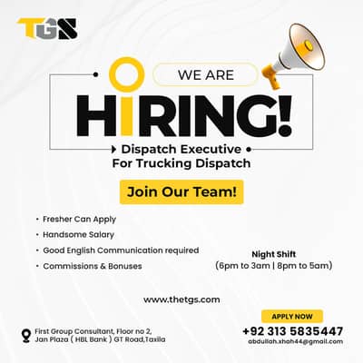 TGS (Trans Global Services) is Hiring — Dispatch Executives!
