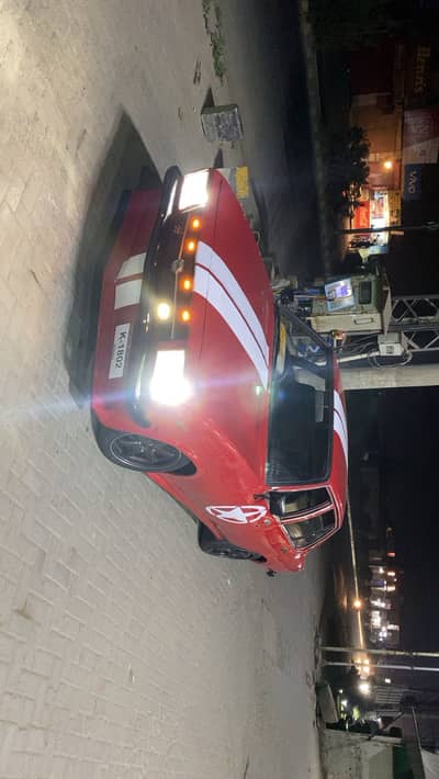 Opel rekord vintage car with mark x engine