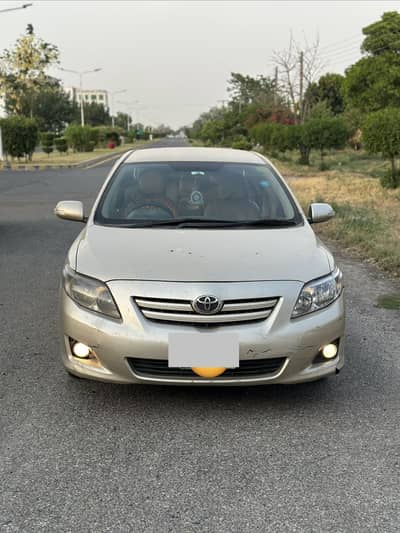 Toyota Corolla gli 2010 model 2011 registered