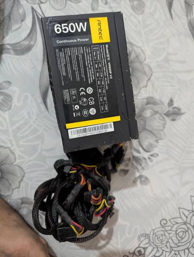 Antec VP650P V2 650W Continuous Power Supply (PSU)