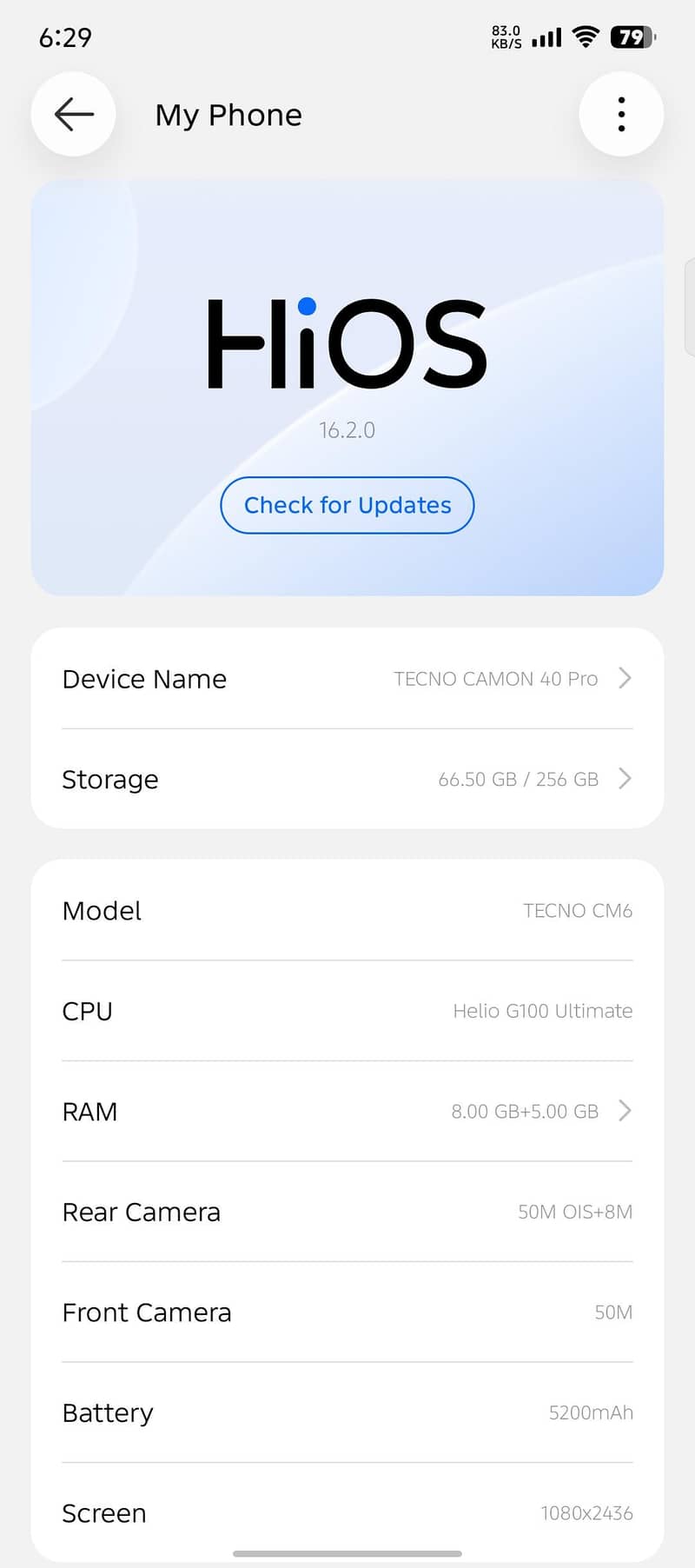 Tecno CAMON 40 Pro 2