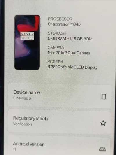 One Plus 6