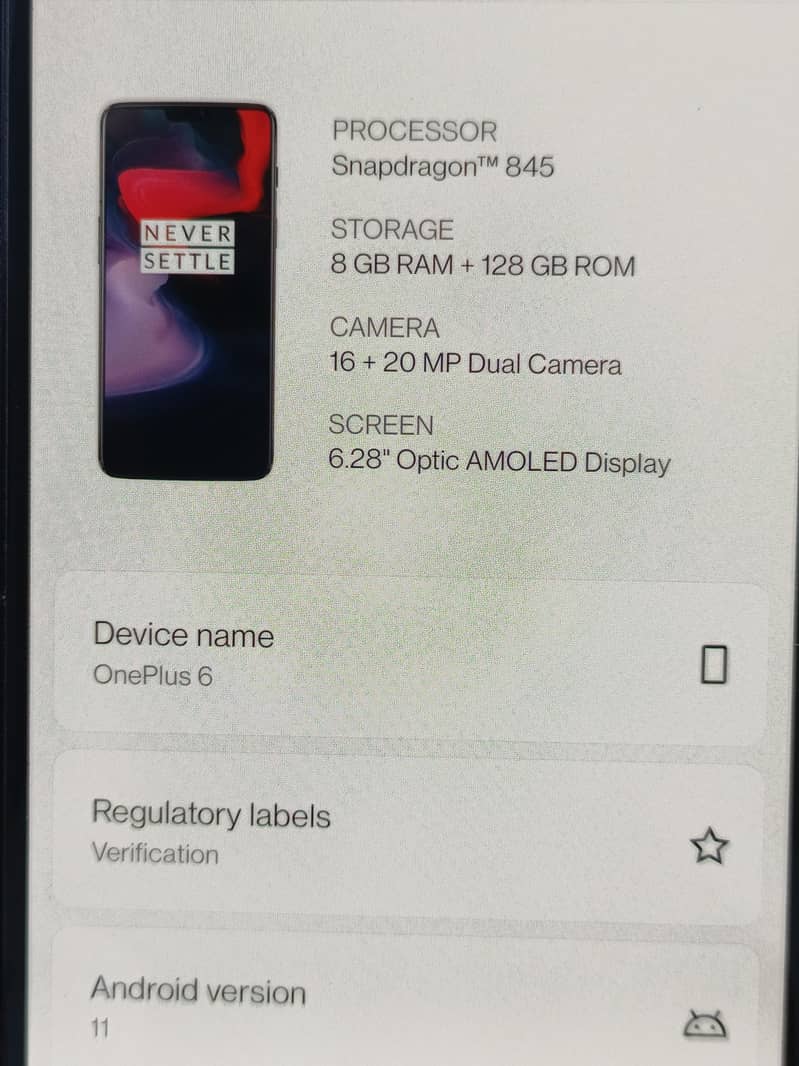 One Plus 6 0