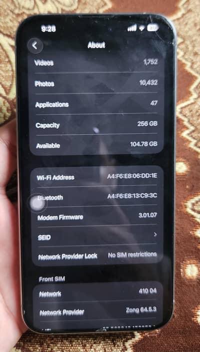 Iphone 15 Pro Max Natural Titanium