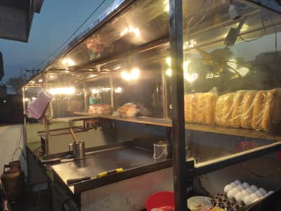 Burger shawarma complete setup sale
