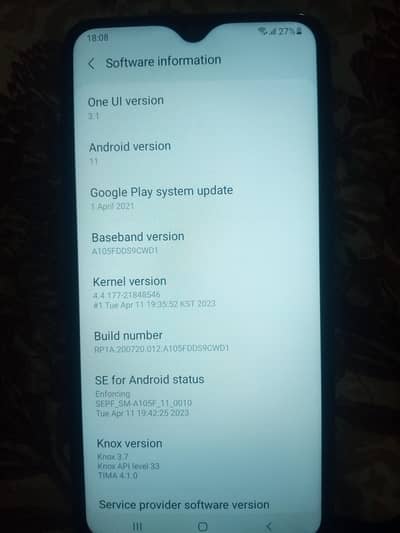Samsung Mobile A10