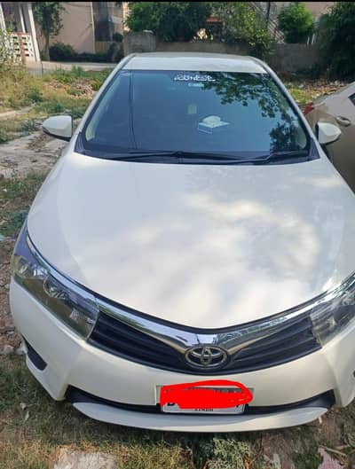 Toyota Corolla gli 2017 model.
