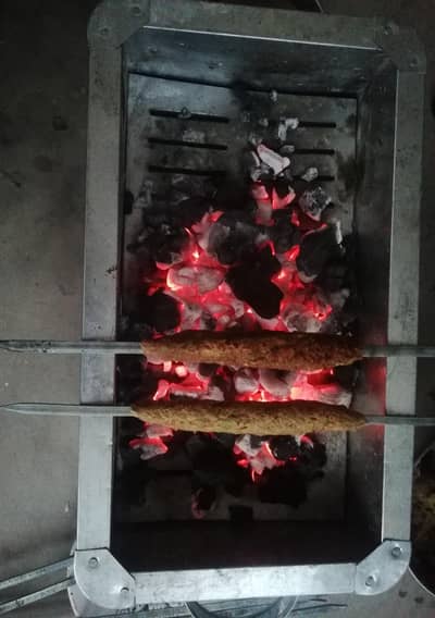 Angeethi + 8 Tikka Seekh BBQ Sticks [ seekhs ]