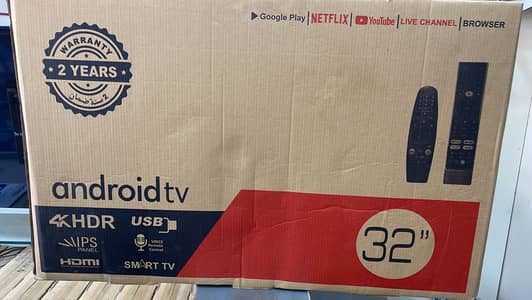 32 inch Samsung android tv w/no 03250750315