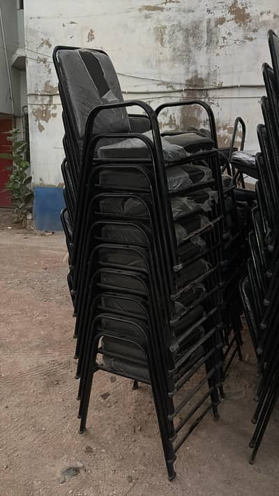 Steel students chairs