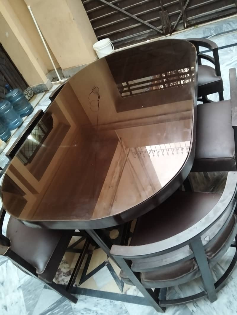 Folding dining table 6