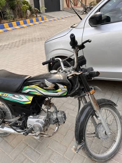Honda CD-70 Model 2023